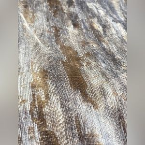 Indigo Loft Curtains -light silver/ gold